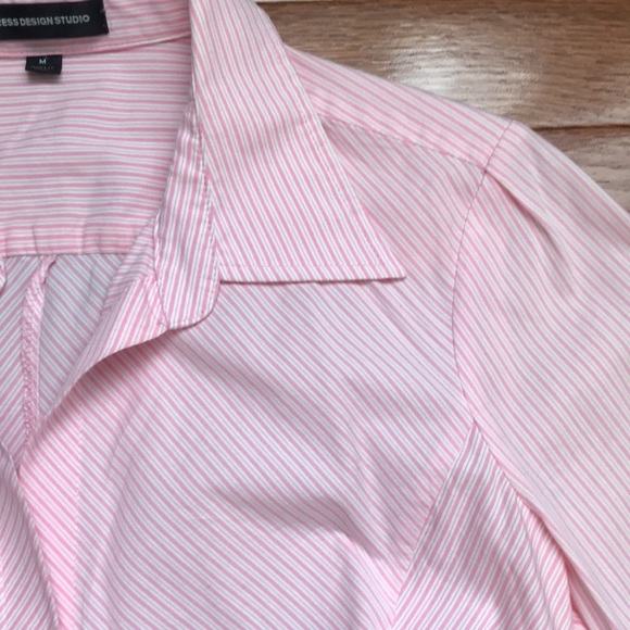 Pink Striped Button Down - Picture 4 of 16